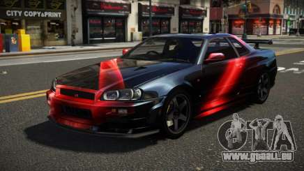 Nissan Skyline R34 ZL-R S2 pour GTA 4