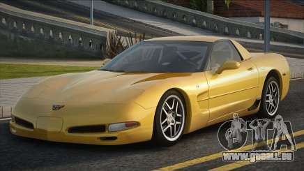 Chevrolet Corvette C5 Yellow pour GTA San Andreas