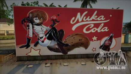 Panneau d’affichage avec des publicités Nuka Cola pour GTA San Andreas