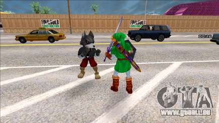 Loup de Super Smash Bros Melee pour GTA San Andreas