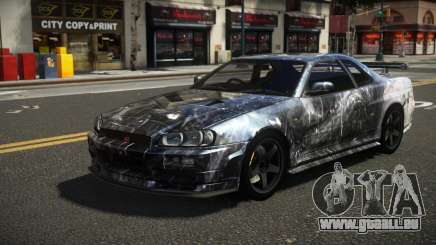 Nissan Skyline R34 ZL-R S7 für GTA 4