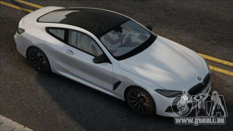 BMW M850i White für GTA San Andreas