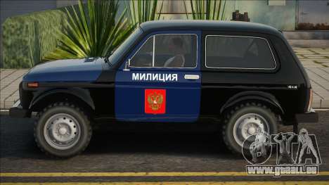 VAZ-21213 Police des années 90 pour GTA San Andreas