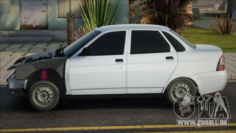 Lada Priora Tramp Blanc pour GTA San Andreas