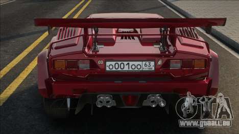 Lamborghini Countach Red für GTA San Andreas