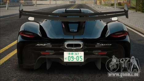 Koenigsegg Jesko Black pour GTA San Andreas