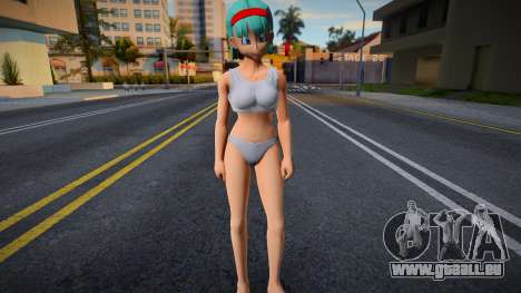 Bulma Ropa Interior Namek pour GTA San Andreas