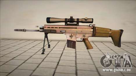 SCAR-L Sniper für GTA San Andreas