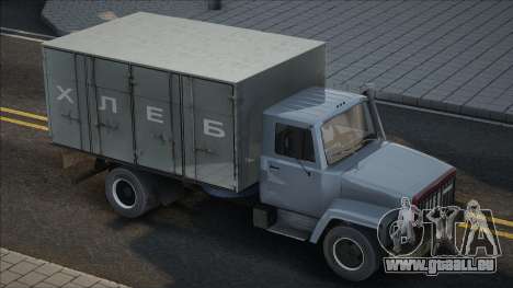 Cabine GAZ 3309 Extra pour GTA San Andreas