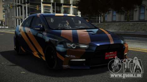 Mitsubishi Lancer Evo X YHG S1 pour GTA 4