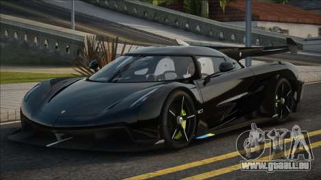 Koenigsegg Jesko Black für GTA San Andreas