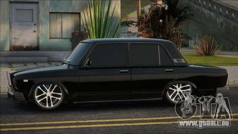 VAZ 2107 Noir Classique pour GTA San Andreas