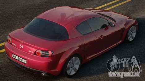 Mazda RX-8 Rot für GTA San Andreas