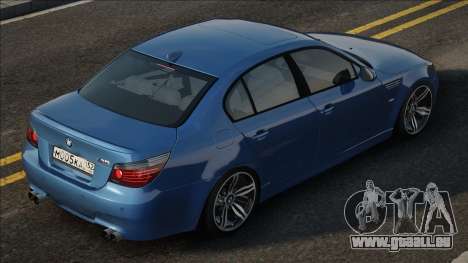 BMW M5 E60 Blu pour GTA San Andreas