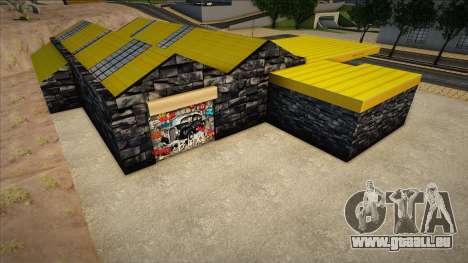 New Design Or Texture For Oldgarage Sfs pour GTA San Andreas