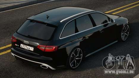 Audi RS4 Blek pour GTA San Andreas