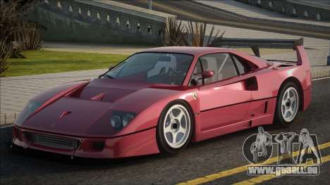 Ferrari F40 Redik pour GTA San Andreas