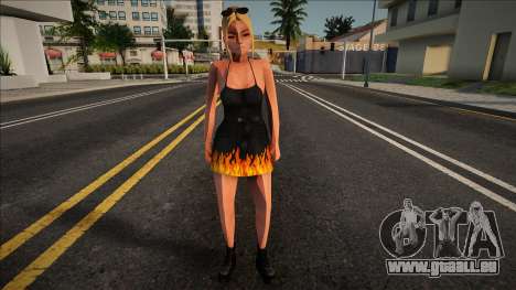 Jolie fille en tenue v1 pour GTA San Andreas