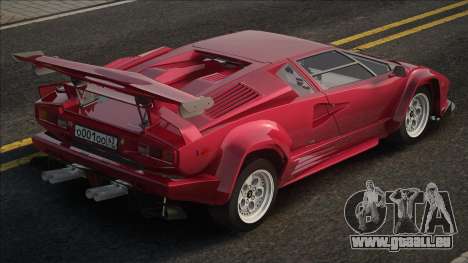 Lamborghini Countach Red pour GTA San Andreas