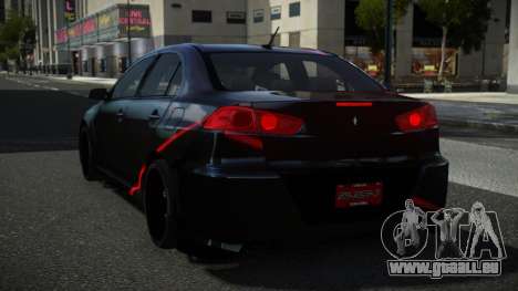 Mitsubishi Lancer Evo X YHG S6 für GTA 4