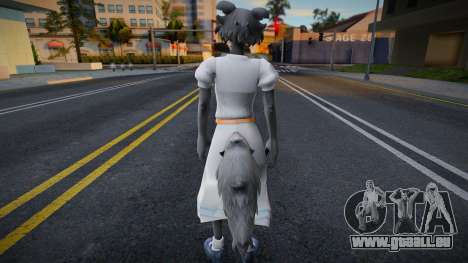 Grey Wolf Girl für GTA San Andreas