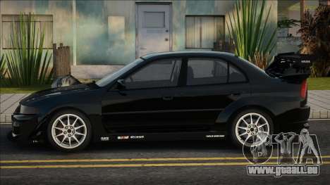 Mitsubishi Lancer Evolution V Blek für GTA San Andreas