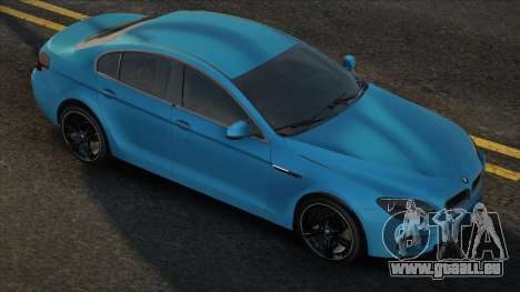 BMW M6 Blue pour GTA San Andreas