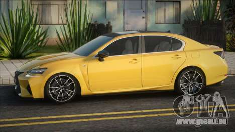 Lexus GS350 Yellow pour GTA San Andreas