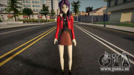 Misato Katsuragi Evangelion pour GTA San Andreas