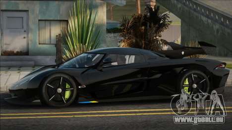 Koenigsegg Jesko Black für GTA San Andreas