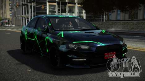 Mitsubishi Lancer Evo X YHG S8 pour GTA 4