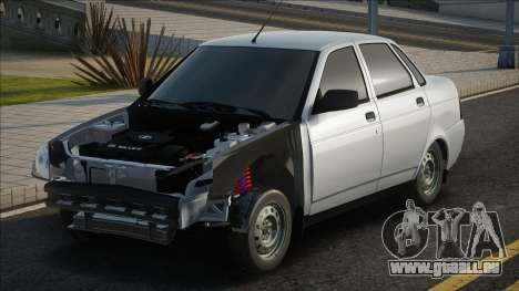 Lada Priora Tramp Blanc pour GTA San Andreas