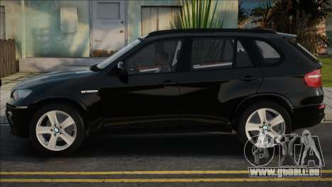 BMW X5 M [Noir] pour GTA San Andreas