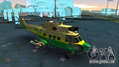 Los Angeles Sheriff Dept Super Puma pour GTA Vice City