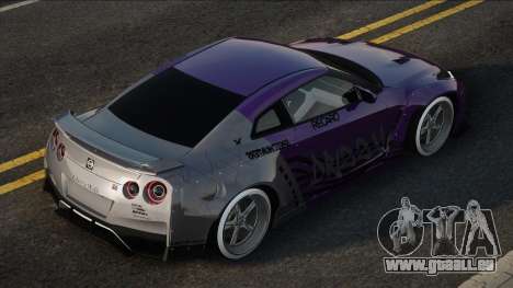 Nissan GT-R R35 tuning für GTA San Andreas