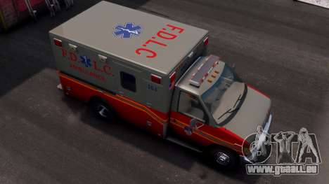 1998 Ford E-350 Ambulance pour GTA 4