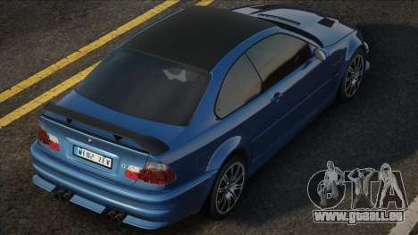 2001 BMW M3 GTR Street pour GTA San Andreas