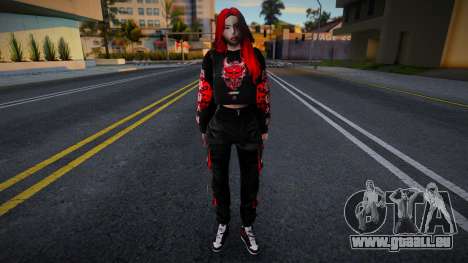 New skin Girl 2 pour GTA San Andreas