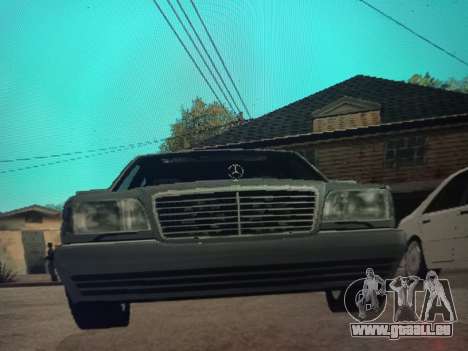 Mercedes-Benz S w140 pour GTA San Andreas