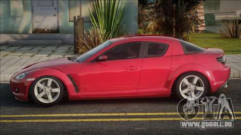 Mazda RX-8 Rouge pour GTA San Andreas