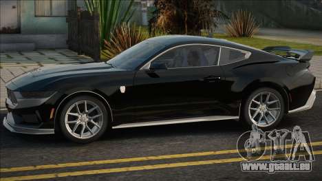 Ford Mustang Dark Horse 2024 Blek pour GTA San Andreas