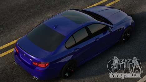 BMW M5 F10 Ble pour GTA San Andreas