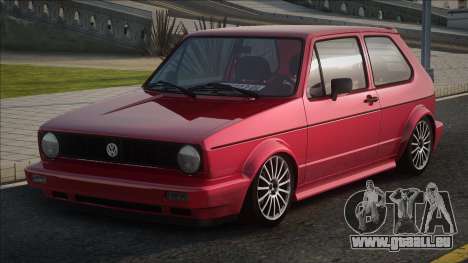 Volkswagen Golf Mk1 Tuned pour GTA San Andreas