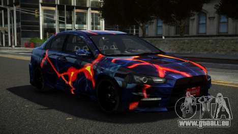 Mitsubishi Lancer Evo X YHG S7 pour GTA 4