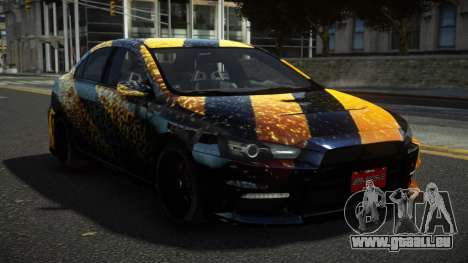 Mitsubishi Lancer Evo X YHG S3 pour GTA 4