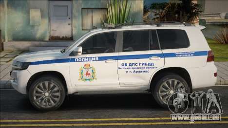 Toyota Land Cruiser 200 Arzamas Polizei für GTA San Andreas