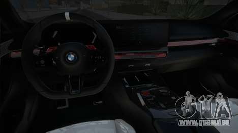 Bmw M5 G90 2024 Blek für GTA San Andreas