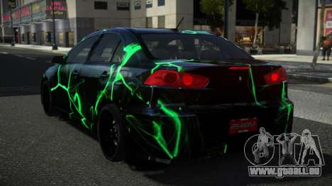 Mitsubishi Lancer Evo X YHG S8 pour GTA 4