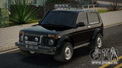 VAZ 2121 Version noire pour GTA San Andreas