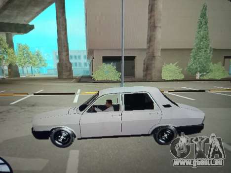 Renault 12 (schwarze Räder) für GTA San Andreas